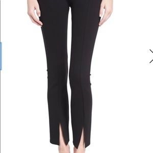 Zara work pants with front slit